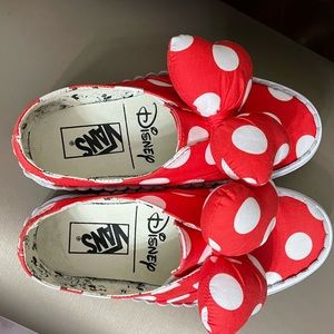 Minnie Mouse Bow Vans
